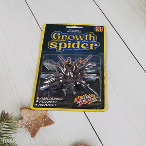 China products spider series creative water growing toys for sale