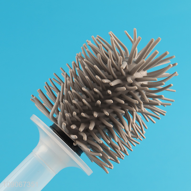 Factory Price Soft Bristle Toilet Bowl Cleaner Brush for Bathroom