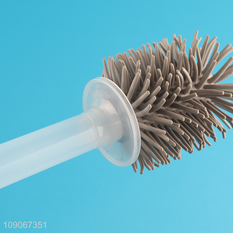 Factory Price Soft Bristle Toilet Bowl Cleaner Brush for Bathroom