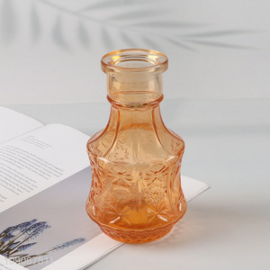 Hot products modern style glass bud vase flower vase for shelf decor