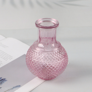 Hot items clear glass bud vase flower vase shelf decor table decor