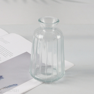 Top quality clear glass bud vase flower vase shelf decor table decor