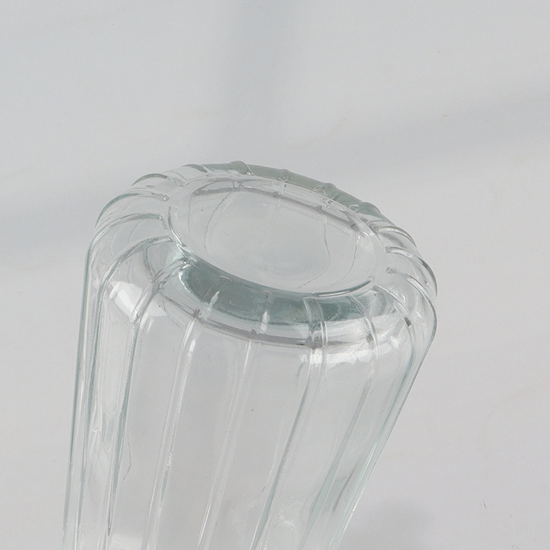 Top quality clear glass bud vase flower vase shelf decor table decor