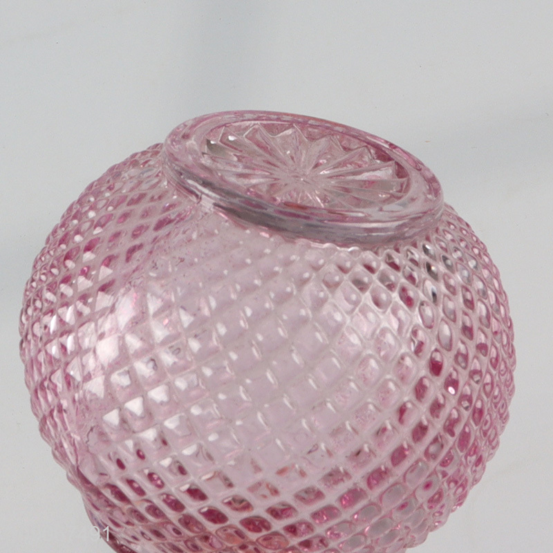 Hot items clear glass bud vase flower vase shelf decor table decor