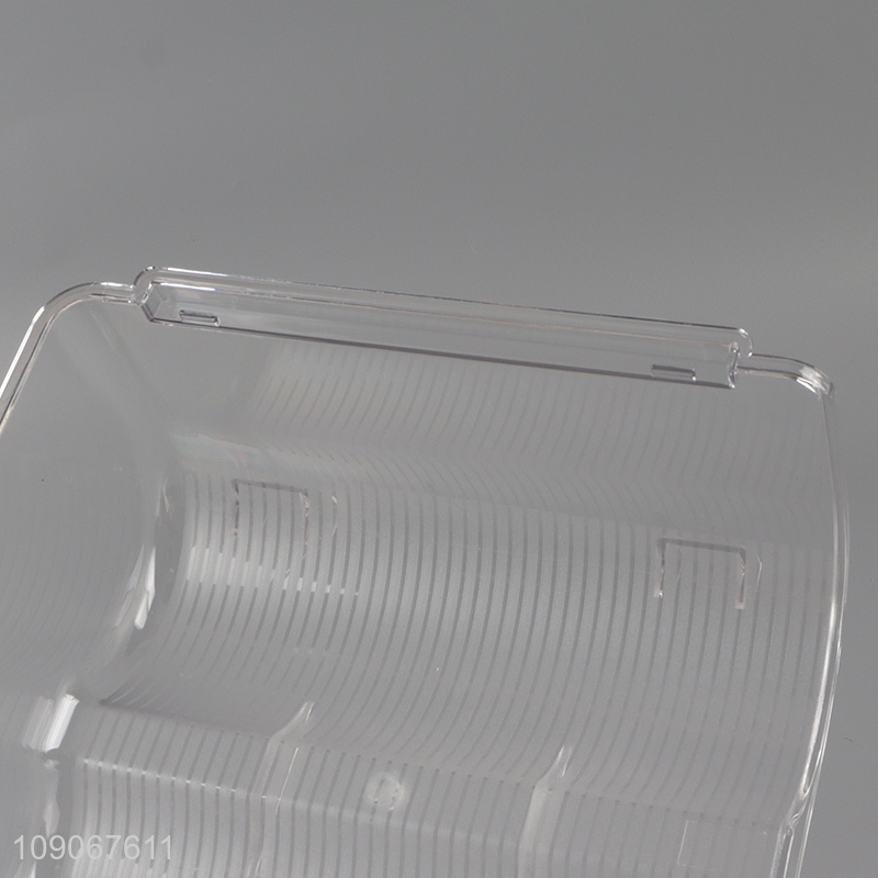 New arrival home bar clear plastic wine holder wine rack