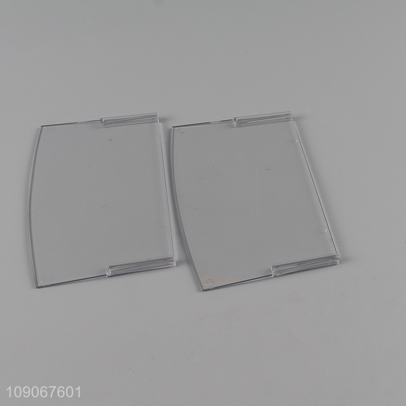 Hot items plastic clear desktop organizer storage box for home office