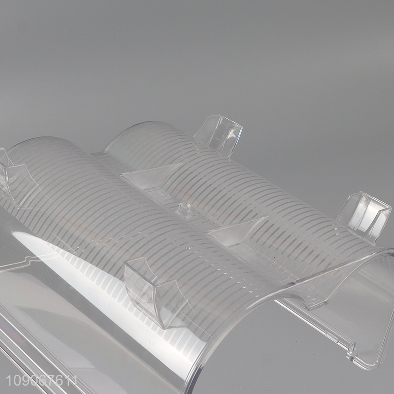 New arrival home bar clear plastic wine holder wine rack