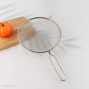 Good Quality Fine Mesh Strainer Stainless Steel Colander with Handle