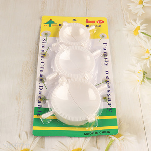 Good Quality 3PCS BPA Free Plastic Dumpling Mold Dumpling Press