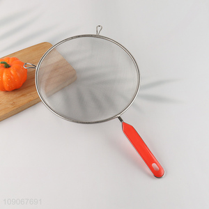 China Imports Fine Mesh Strainer Stainless Steel Sifter with Handle