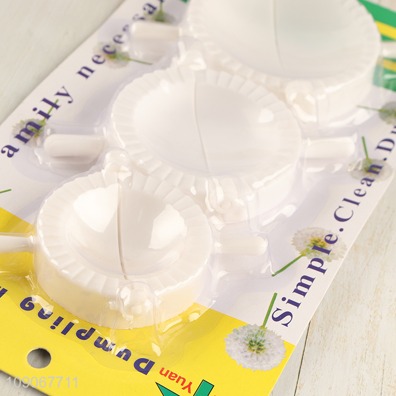 Good Quality 3PCS BPA Free Plastic Dumpling Mold Dumpling Press