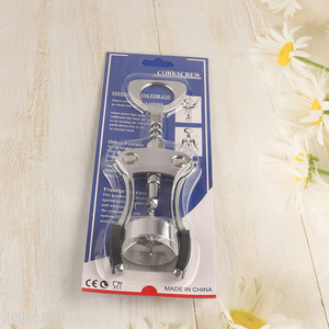 Online Wholesale Zinc Alloy Wine Bottle Opener Wing Corkscrew for Waiters