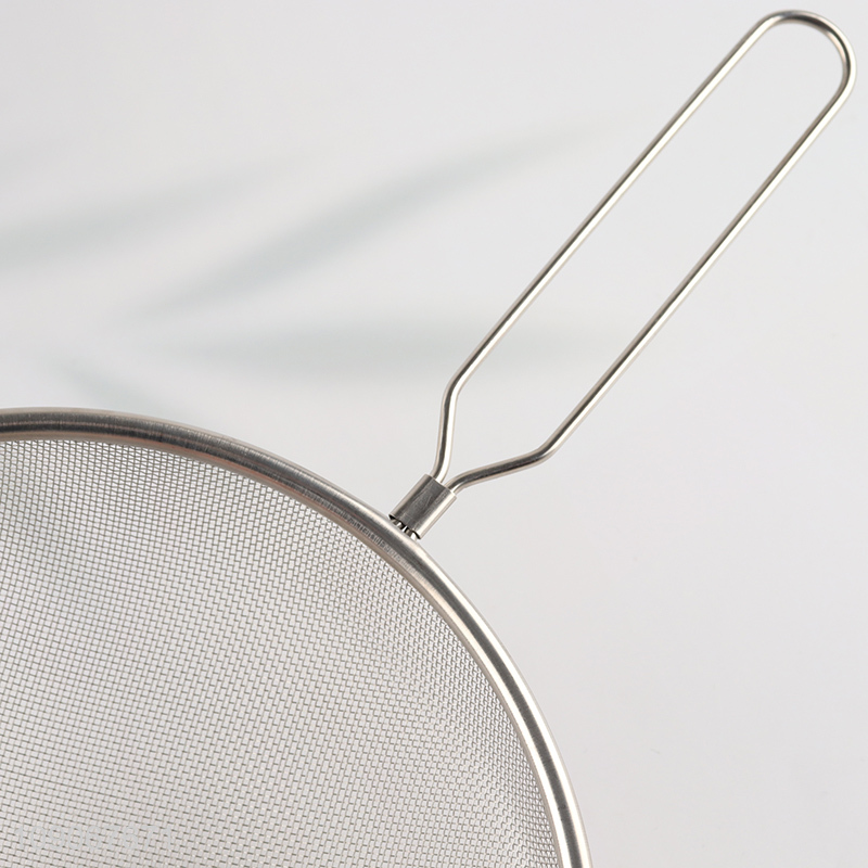 Good Quality Fine Mesh Strainer Stainless Steel Colander with Handle