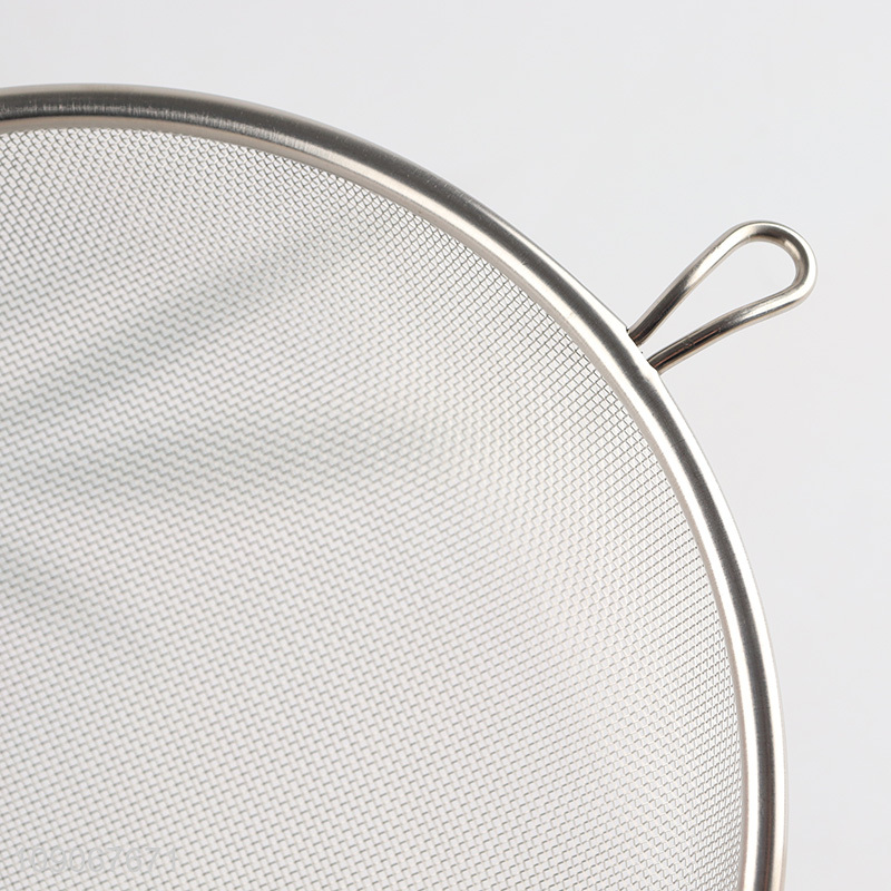 Good Quality Fine Mesh Strainer Stainless Steel Colander with Handle