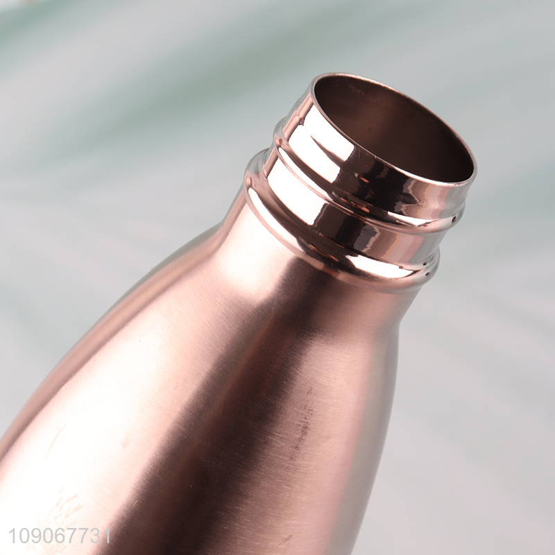 Good Quality Double Walled Vacuum Cola Shaped Insulated Water Bottle