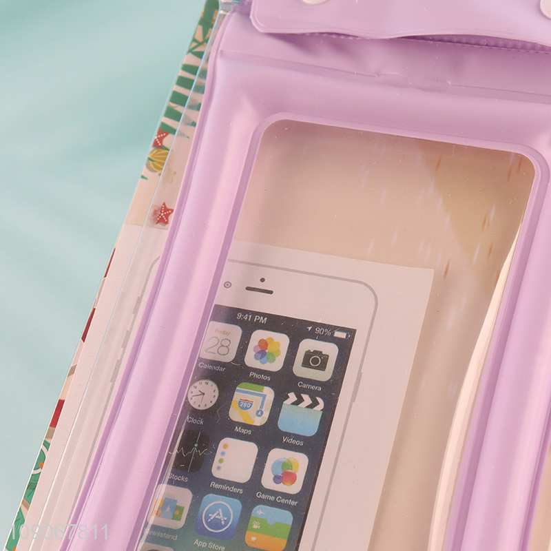 Wholesale Waterproof Phone Pouch Cell Phone Dry Bag for Surfing Kayaking