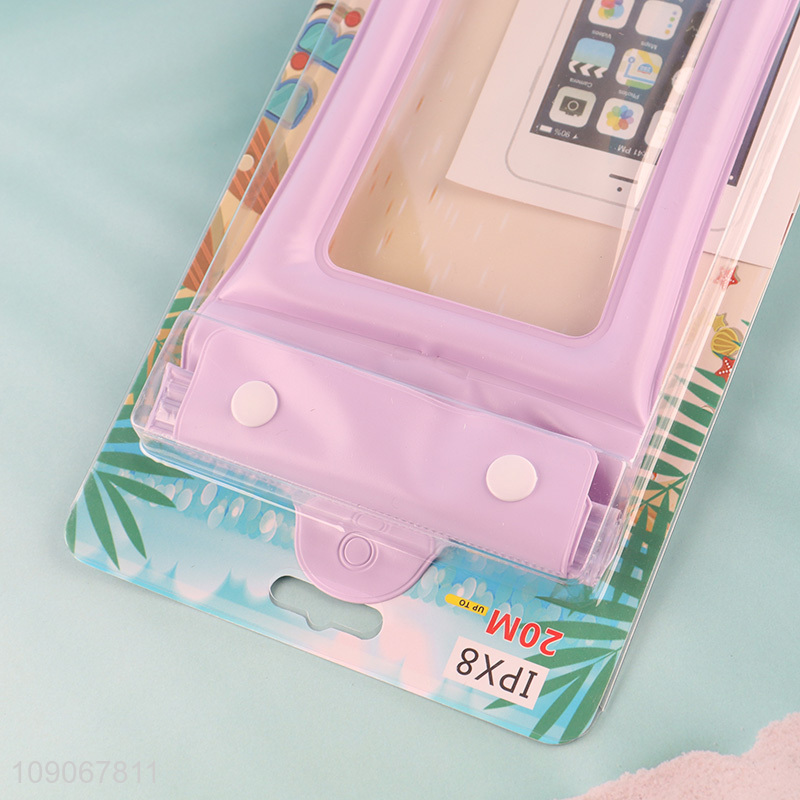 Wholesale Waterproof Phone Pouch Cell Phone Dry Bag for Surfing Kayaking