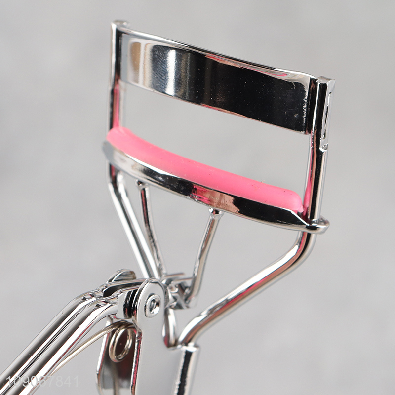 Wholesale Makeup Tools Stainless Steel Eyelash Curler with Ergonomic Handle