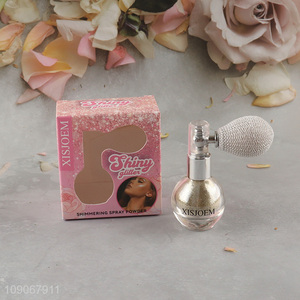 China Wholesale Shimmer Spray Makeup Glitter Spray for Body Hair