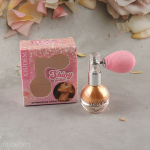 China Imports Makeup Glitter Spray Highlighter Powder Spray