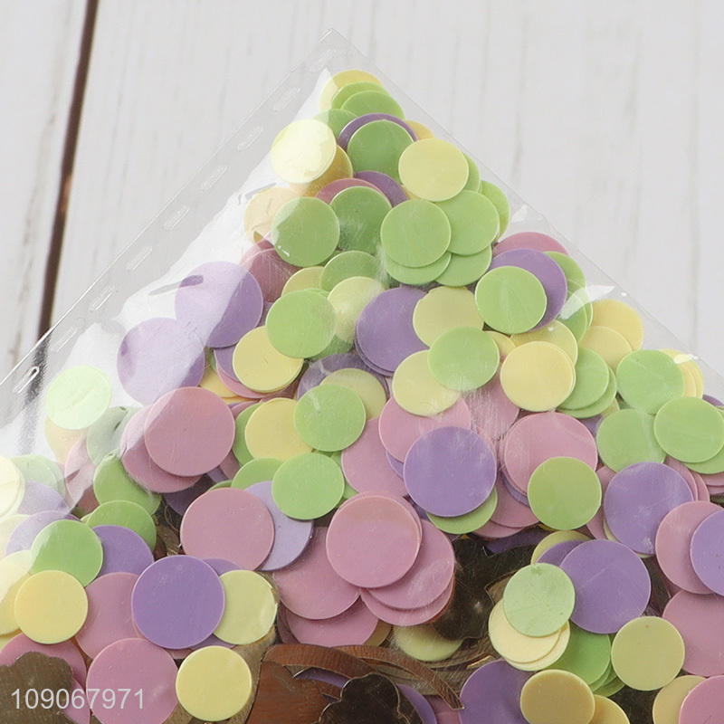 Yiwu market colorful wedding  party confetti for party decoration