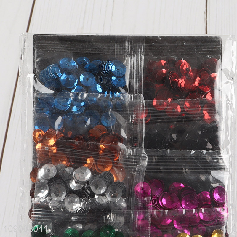 Top products multicolor diy sequin set for garment accessories