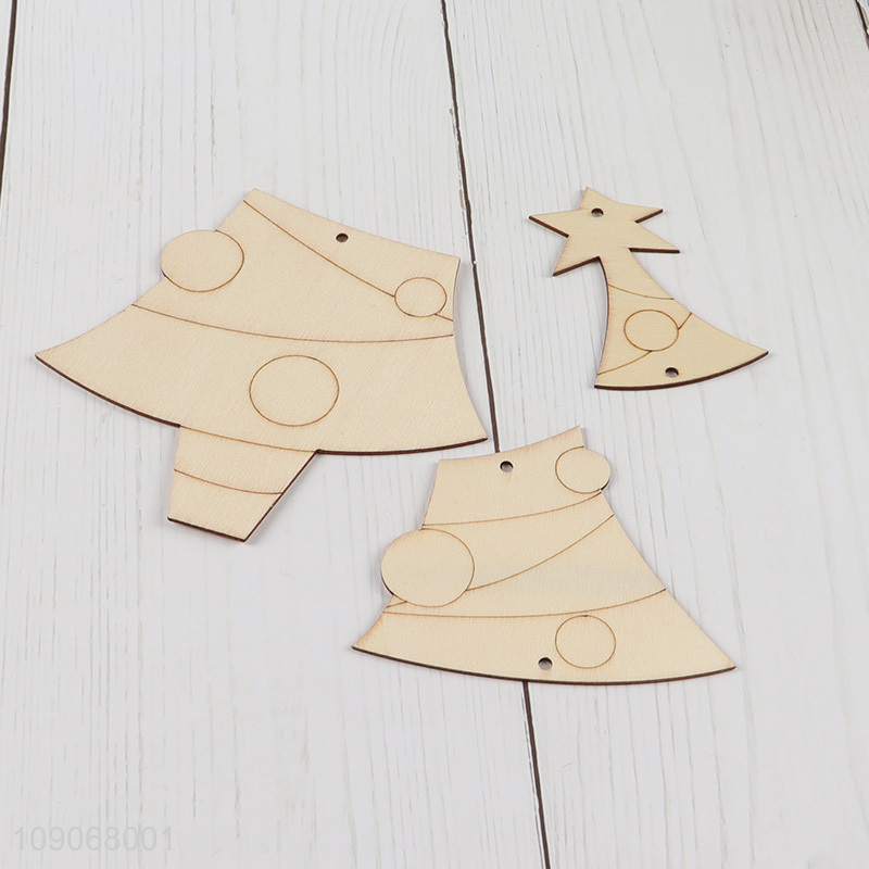 Yiwu market kids Christmas tree shape diy painting toys for sale