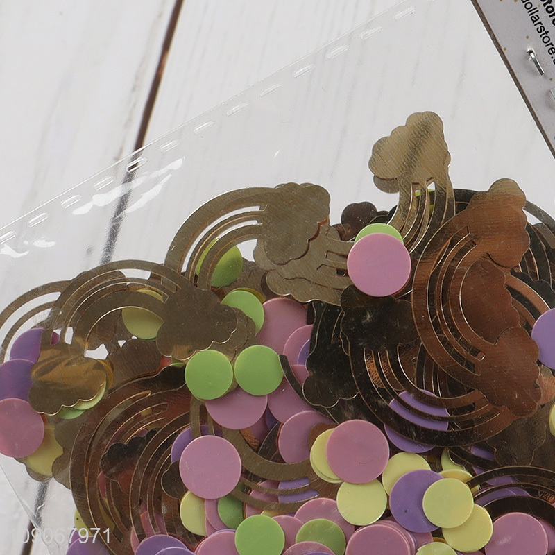 Yiwu market colorful wedding  party confetti for party decoration