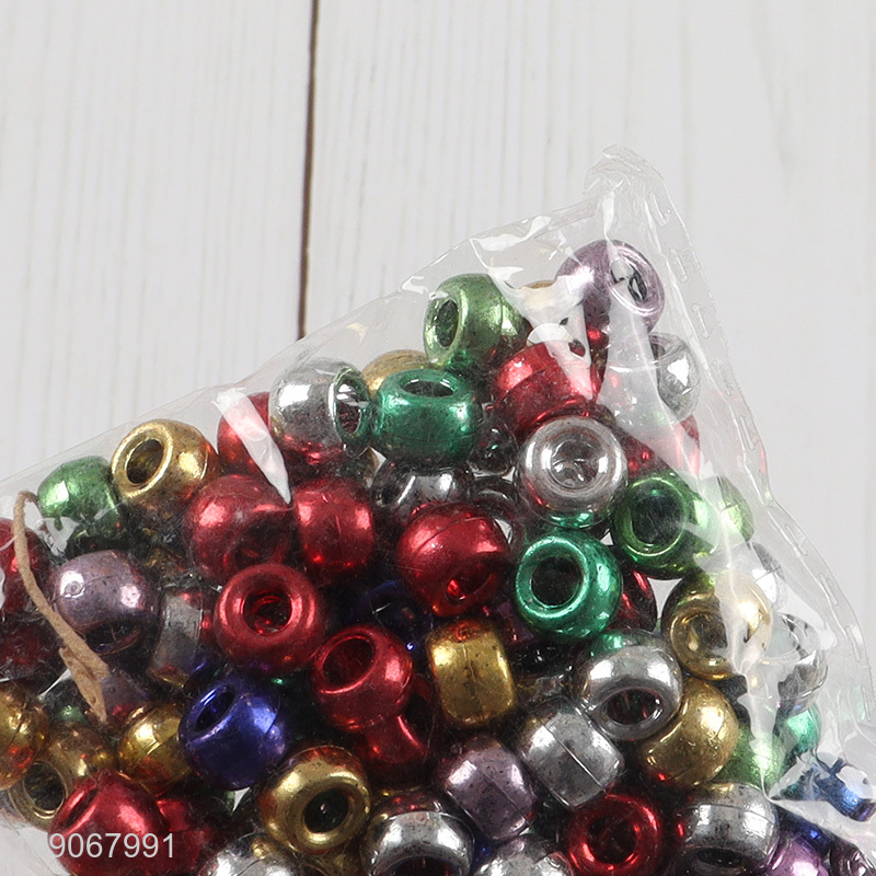 High quality colorful 150pcs kids adult diy beaded jewelry making kit