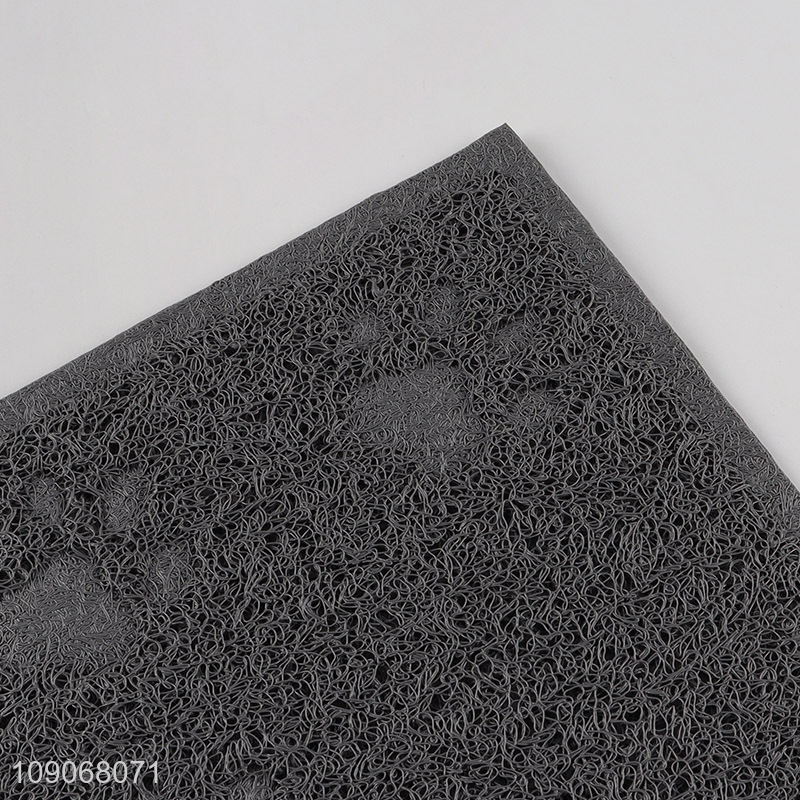 Hot selling rectangle protect floor cat litter mat pet mats