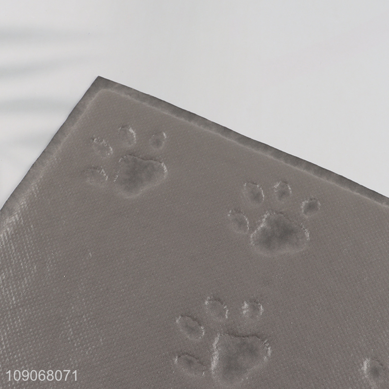 Hot selling rectangle protect floor cat litter mat pet mats