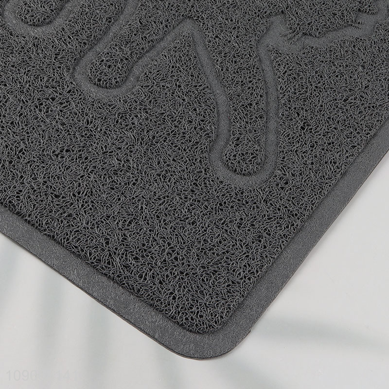 Yiwu market rectangle non-slip waterproof pets feeding mat for home