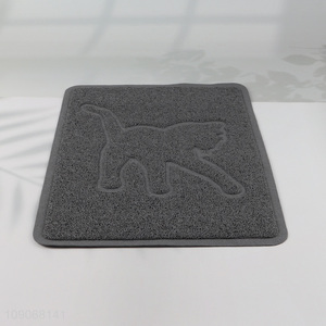 Yiwu market rectangle non-slip waterproof pets feeding mat for home