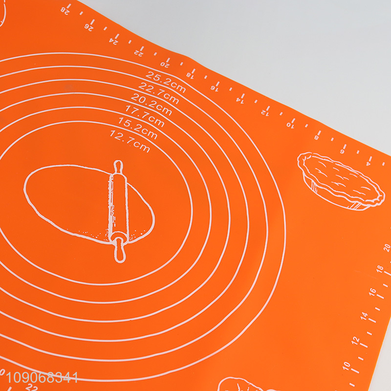 Top sale non-slip kitchen baking pastry mat wholesale
