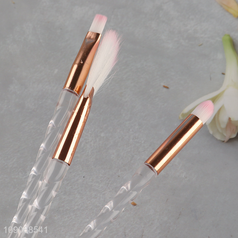 Yiwu market 7pcs soft bristle makeup tool makeup brush kit