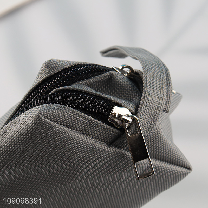 Best sale school students polyester pencil bag with zipper