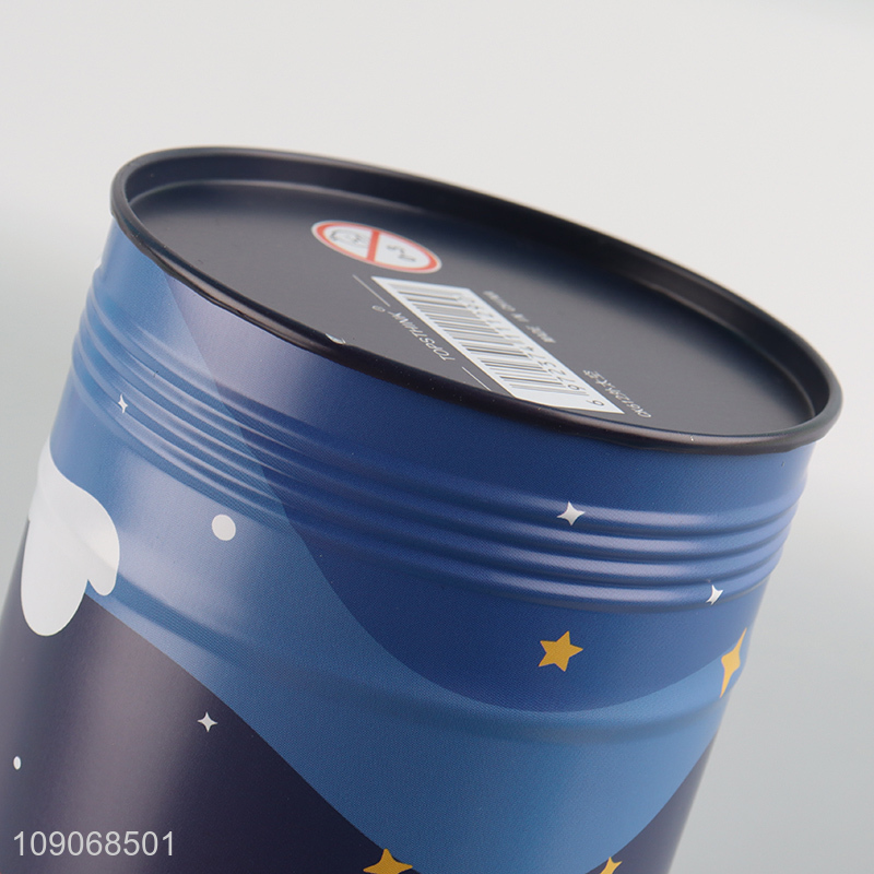 Factory price universe series kids tinplate money box for sale