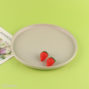 Good quality round ceramic tableware plate for sale
