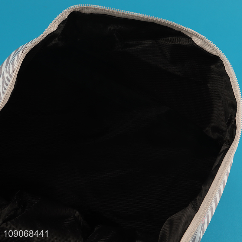 Best quality polyester portable travel women makeup bag cosmetic bag