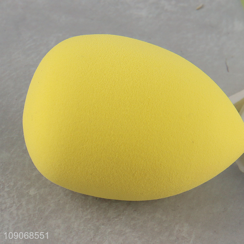 Low price 2pcs washable makeup sponge cosmetic puff set