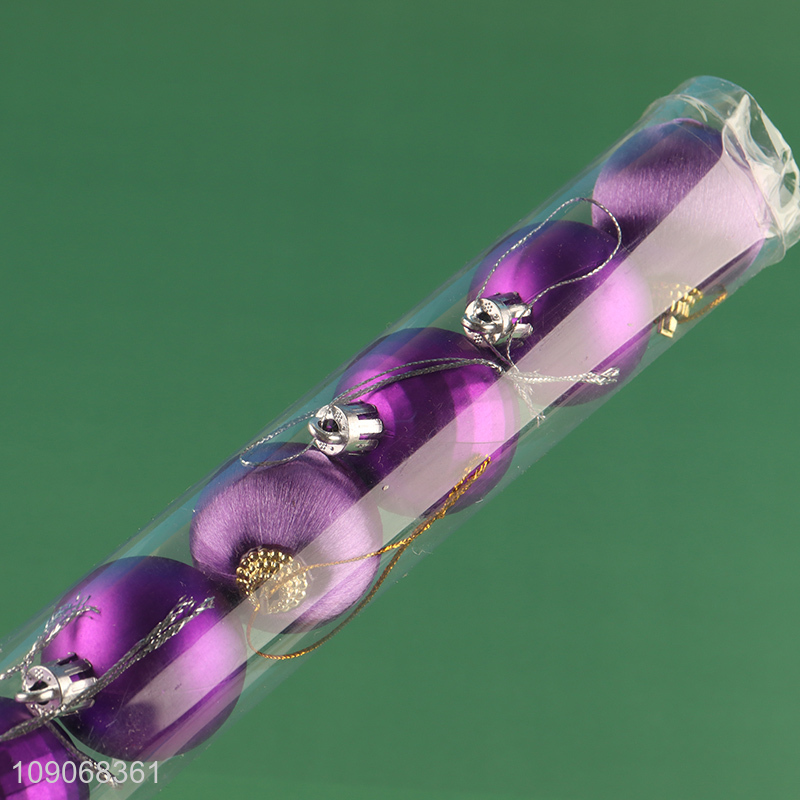 Good quality 12pcs round Christmas decoration Christmas ball