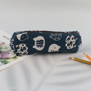 Good selling cartoon school students polyester pencil bag