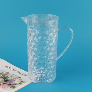 Hot products clear plastic home kitchen water jug with handle