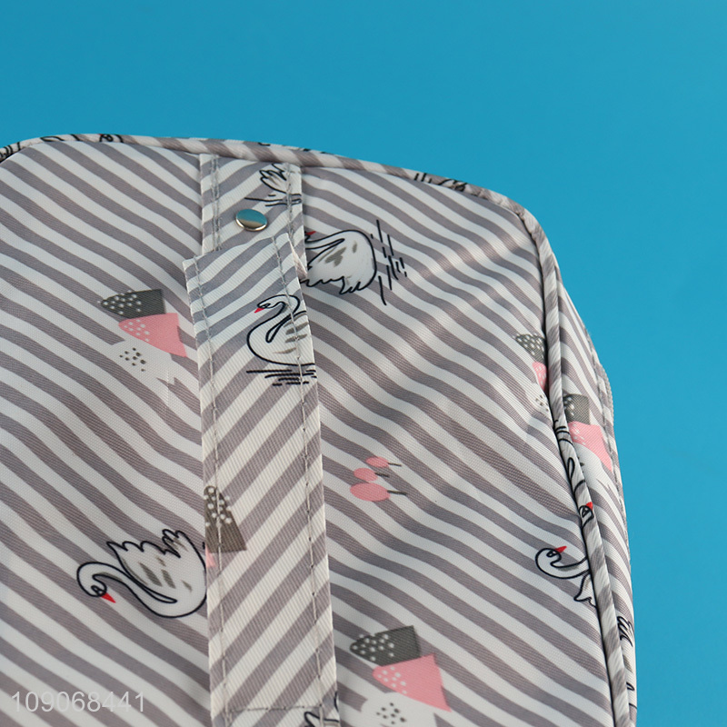 Best quality polyester portable travel women makeup bag cosmetic bag