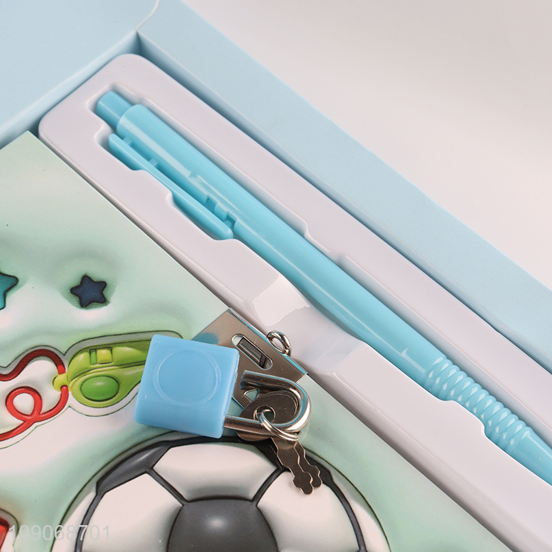 New product cartoon students stationery notebook with ballpoint pen