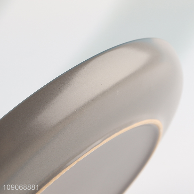 Top selling round ceramic tableware plate for home restaurant