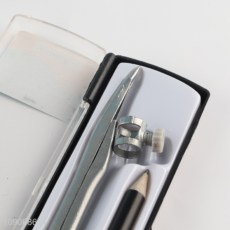 Hot products math drawing compasses with pencil set