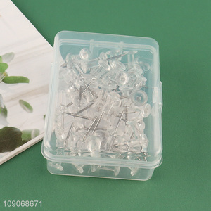 Most popular 50pcs pvc school office supplies pushpins set
