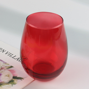 Top sale 340ml glass water cup drinking cup wholesale