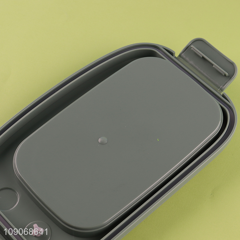 China wholesale portable school kids lunch box with tableware set